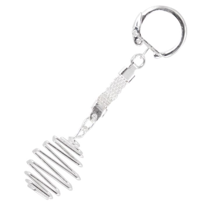 Keychain Square Swirl Cage SP