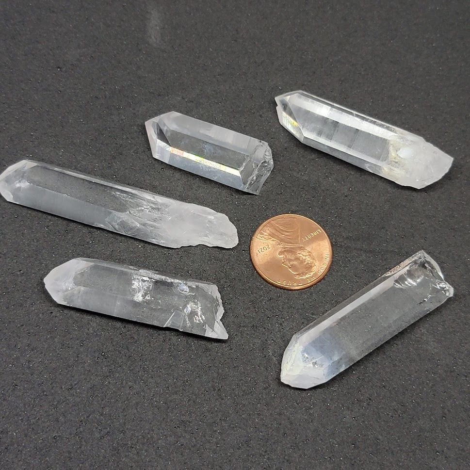 Titanium Quartz Rough Point - Medium - Northern Magick Supplies