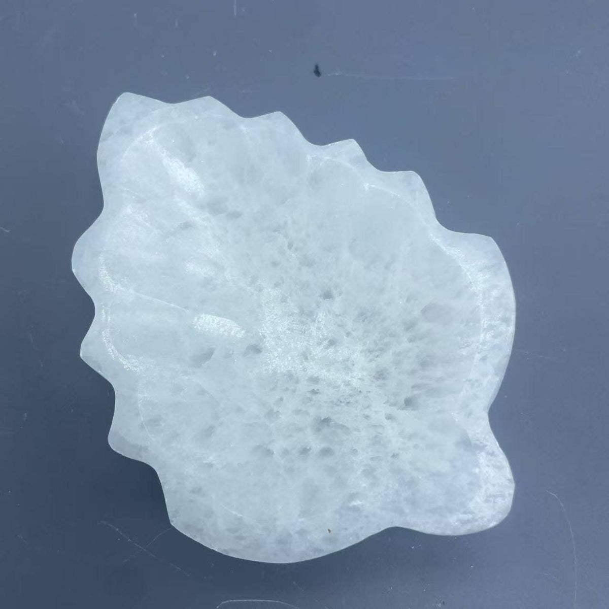 Selenite leaf Plate