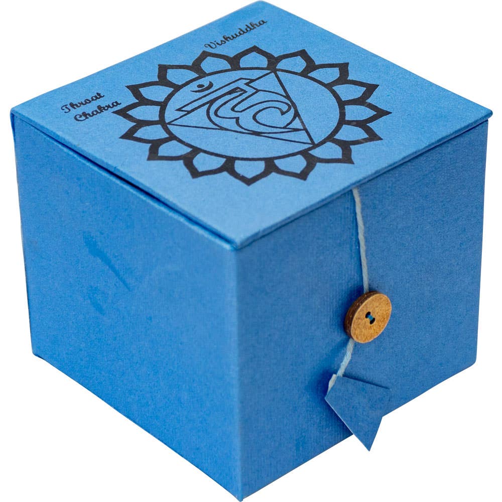Mini Chakra Singing Bowl Blue - Throat (Each)