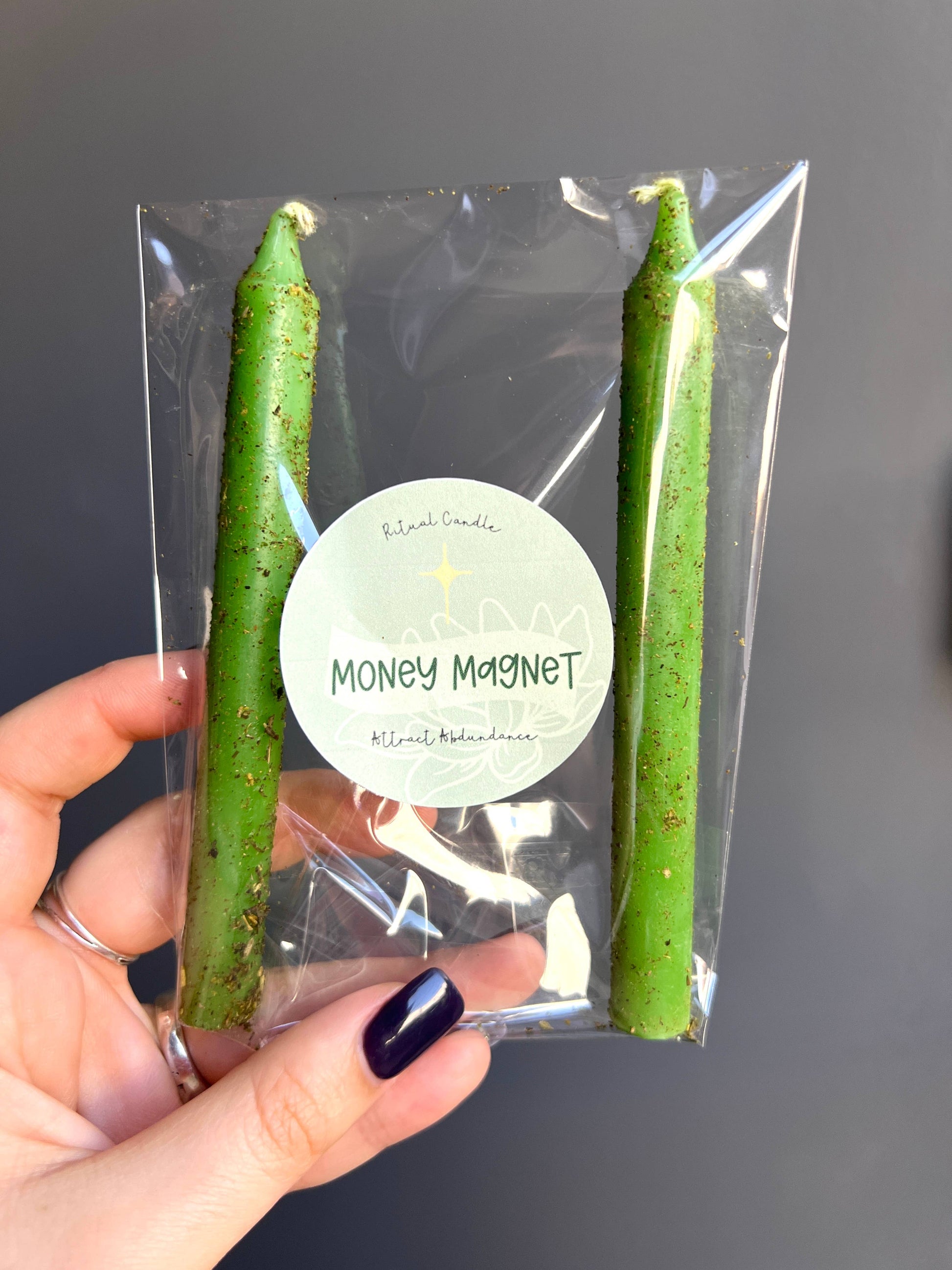 Money Magnet Ritual Candle - Northern Magick Supplies