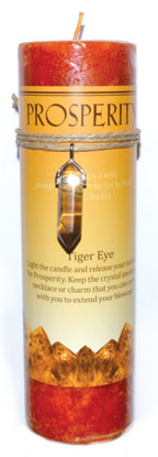 Prosperity Pillar w/Tiger Eye