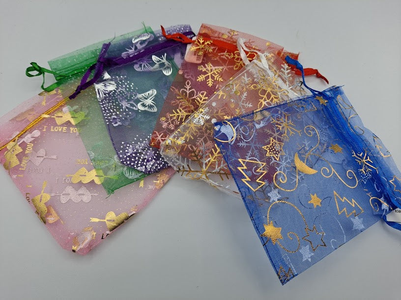 Organza Bags - Assorted (2x3")