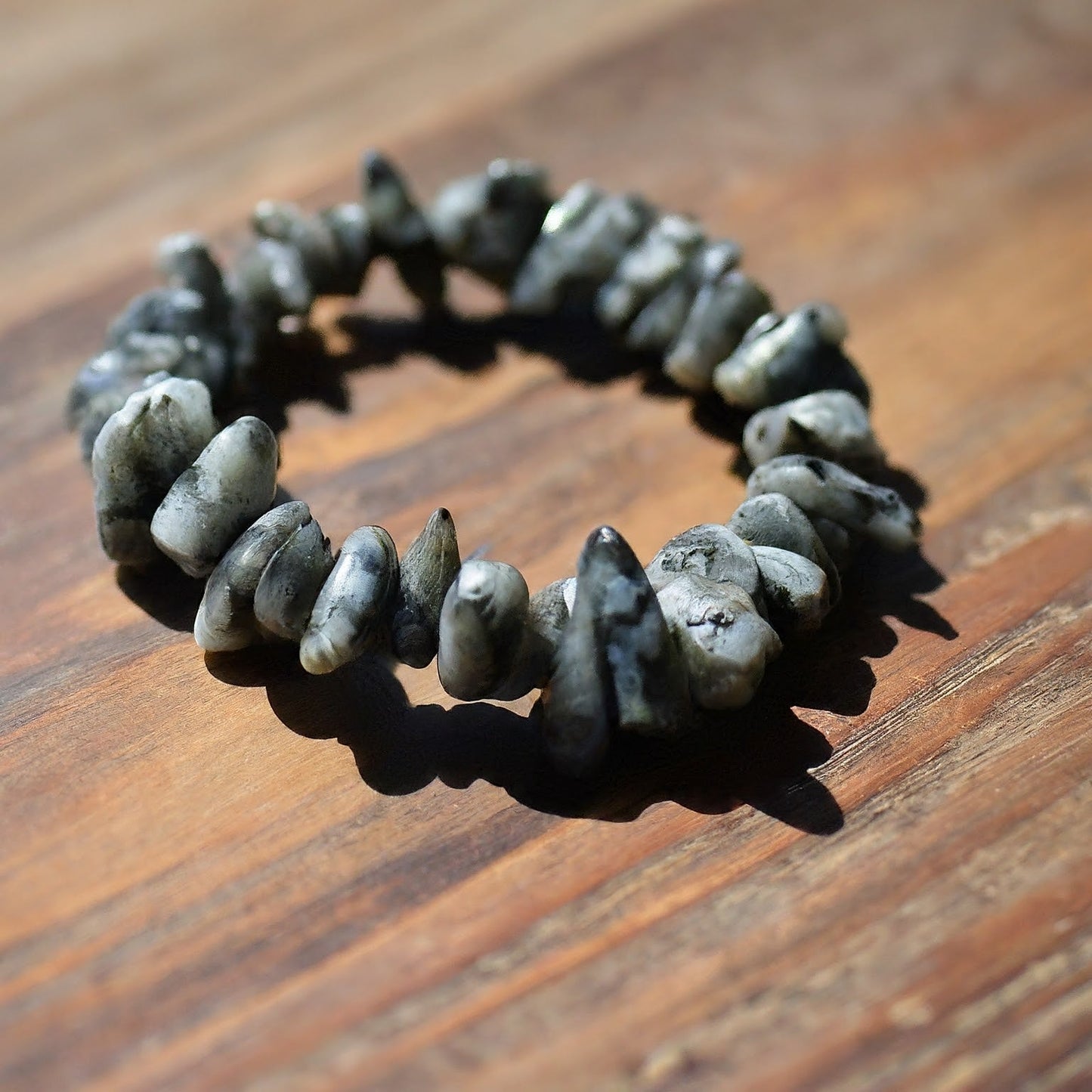 Larvikite - Chip Bracelet - Northern Magick Supplies
