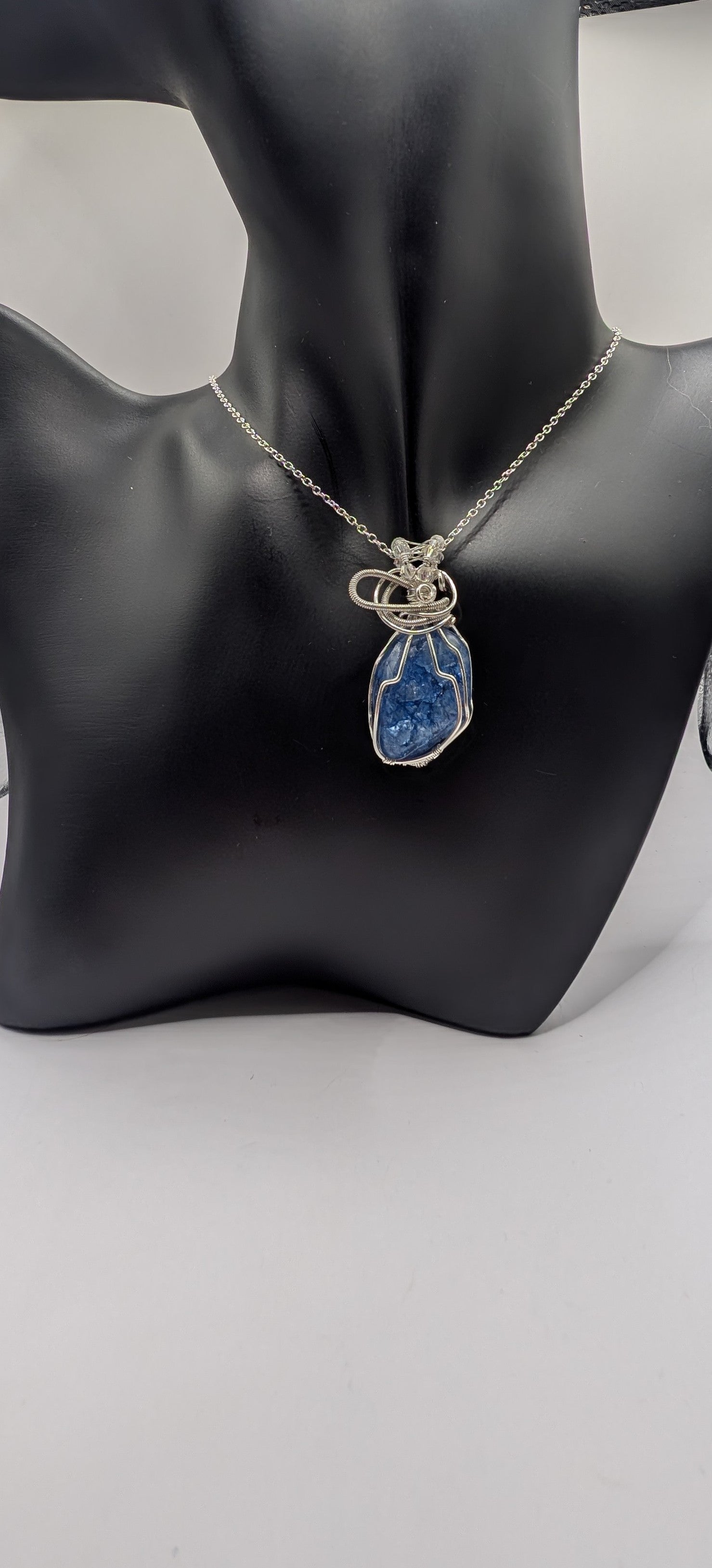 Our Stunning Fusion Blue Agate Pendant ✨🌊 - Northern Magick Supplies