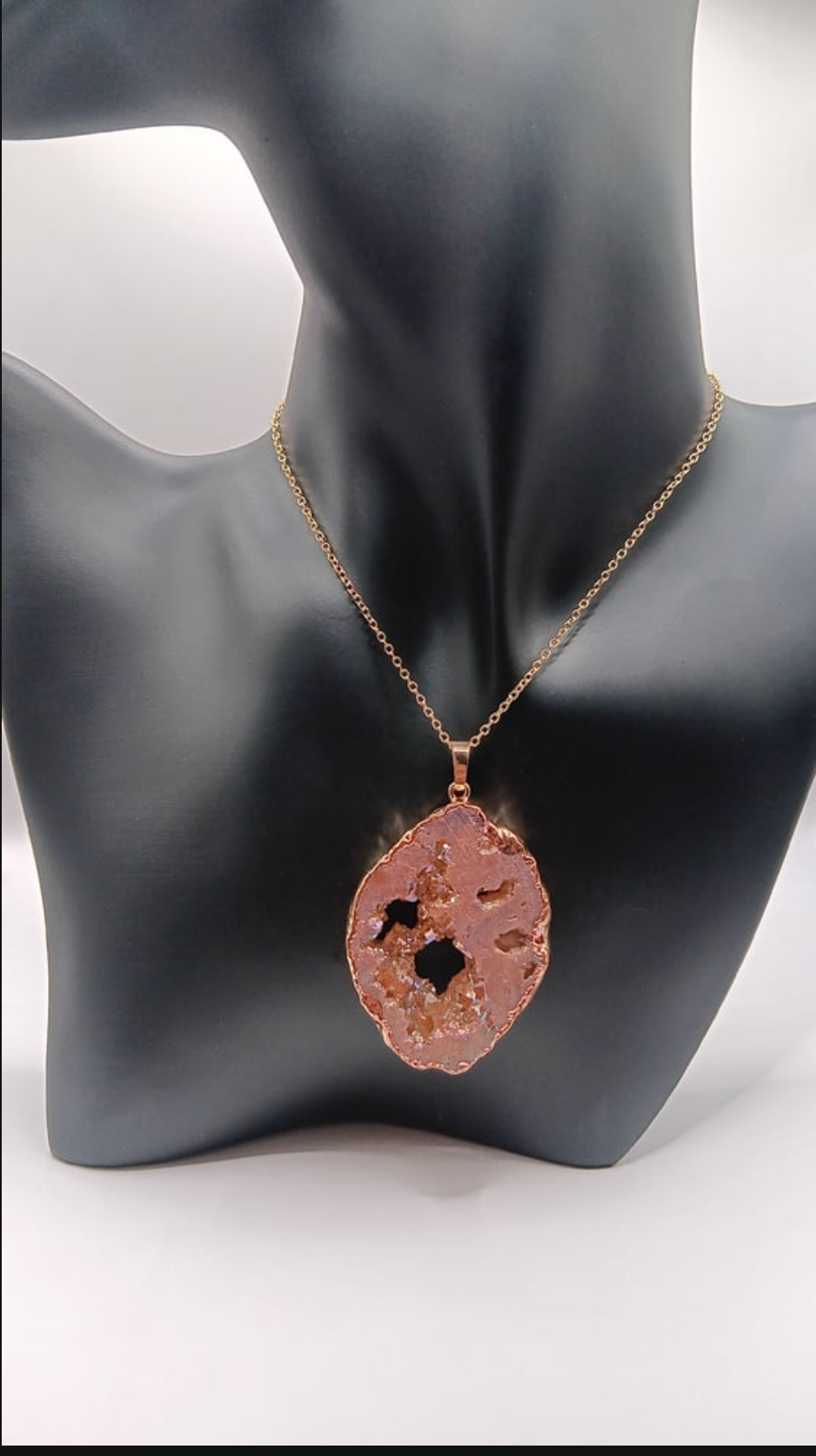Discover the Power of Natural Beauty with Our Crystal Agate Pendant Necklace - Northern Magick Supplies