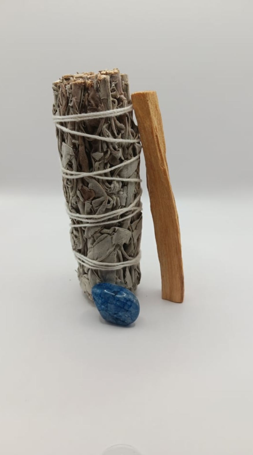 Sage Palo Santo Smudge Kit + Crystal - Northern Magick Supplies