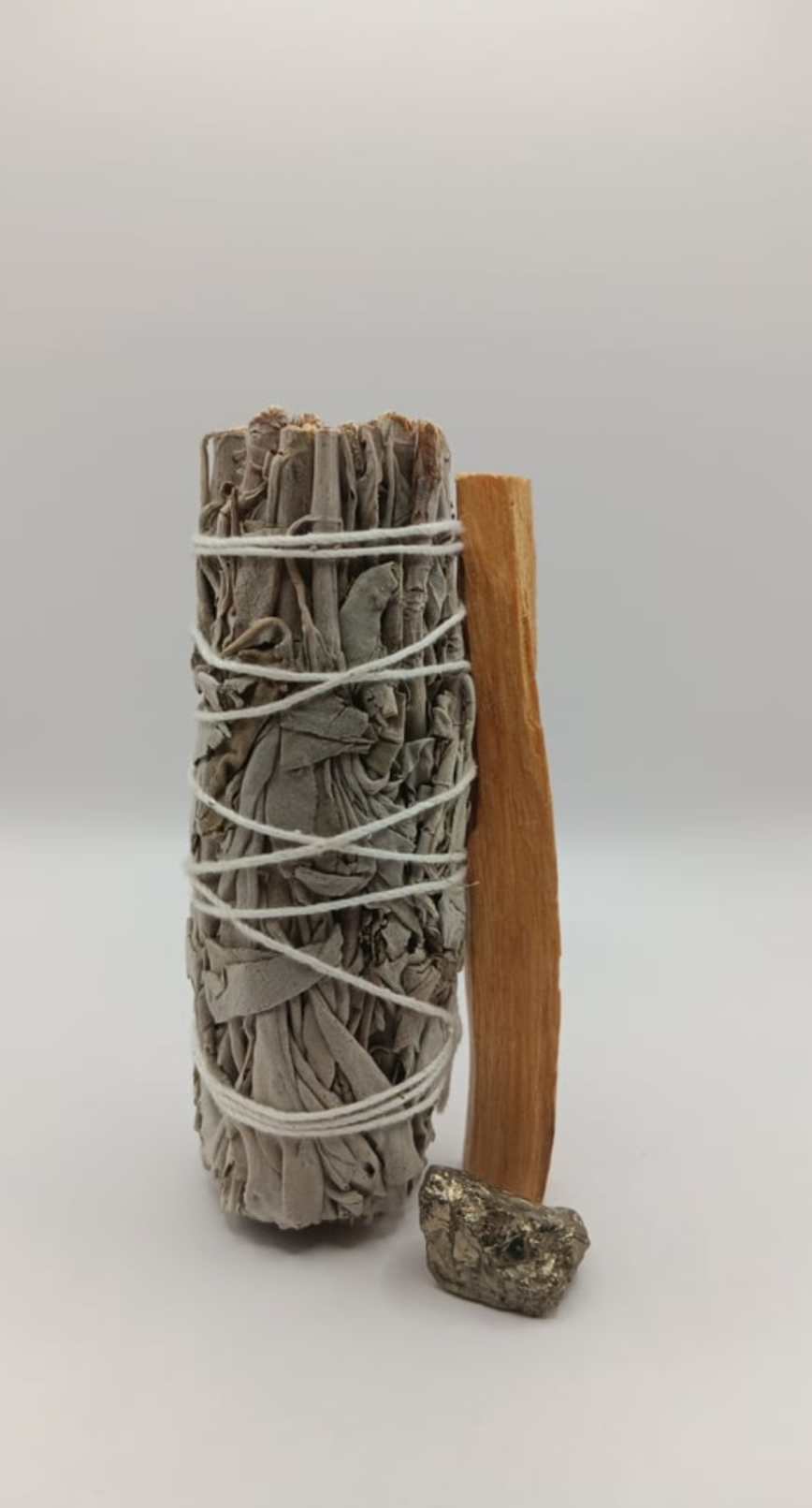 Sage Palo Santo Smudge Kit + Crystal - Northern Magick Supplies