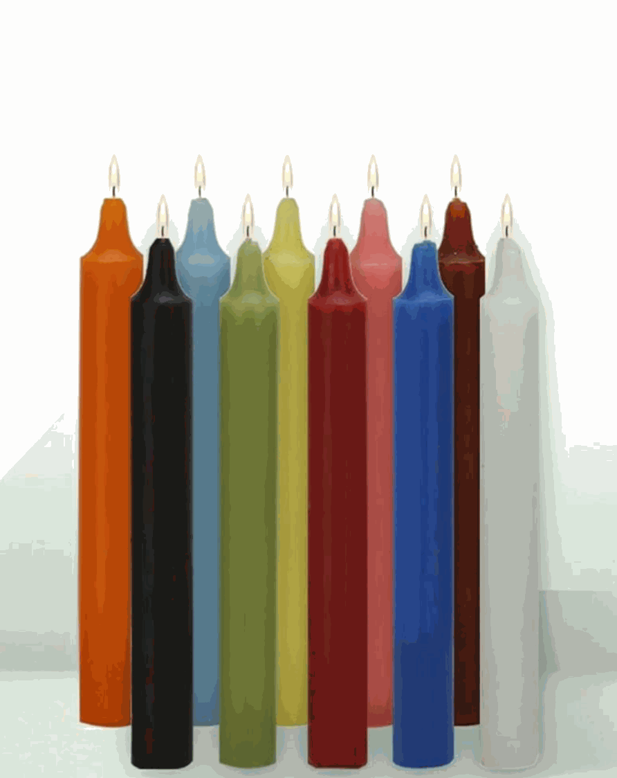 Multi color ritual candles - Northern Magick Supplies
