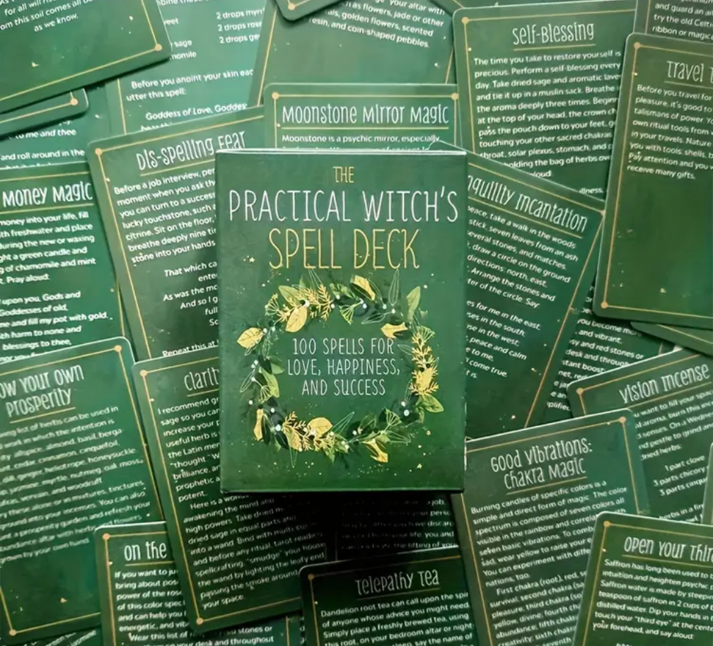 The Practical Witch's Spell Deck - Northern Magick Supplies