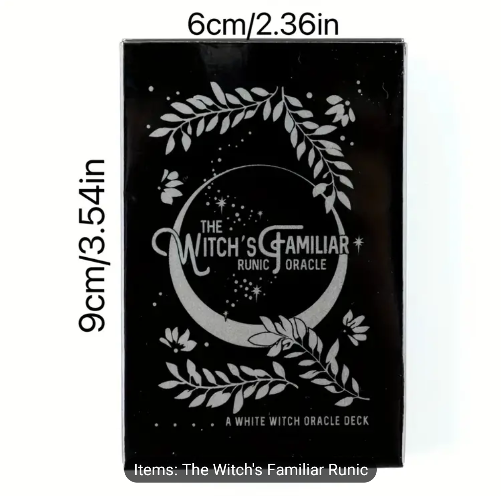The Witches Familiar Runic Oracle Deck - Northern Magick Supplies