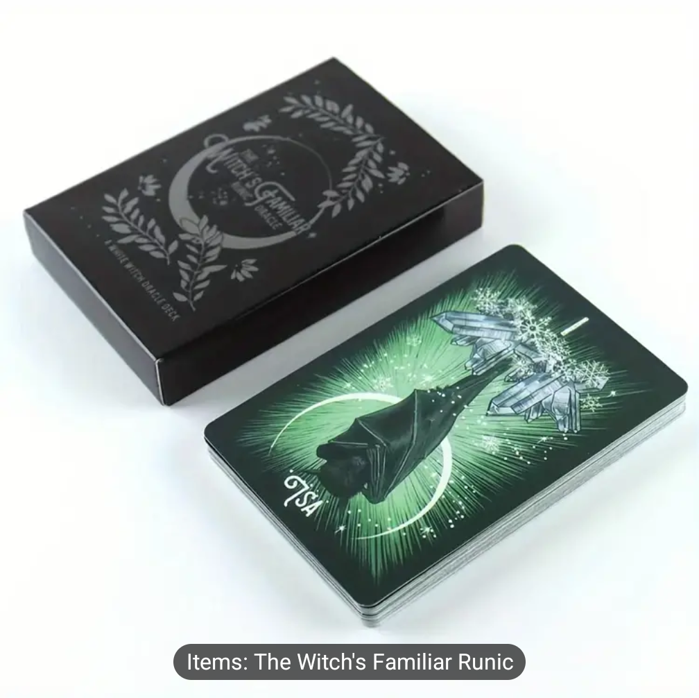 The Witches Familiar Runic Oracle Deck - Northern Magick Supplies