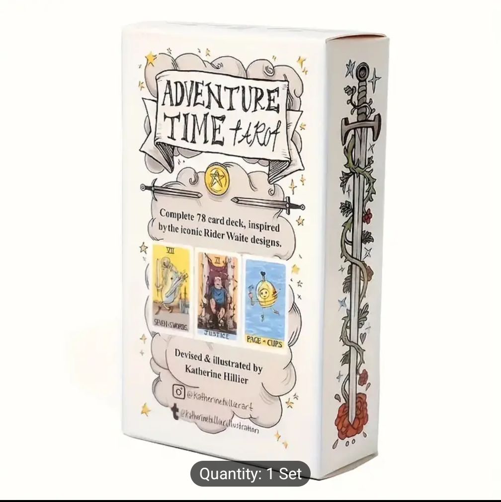 A Totally Unofficial Adventure time Tarot Deck - Northern Magick Supplies