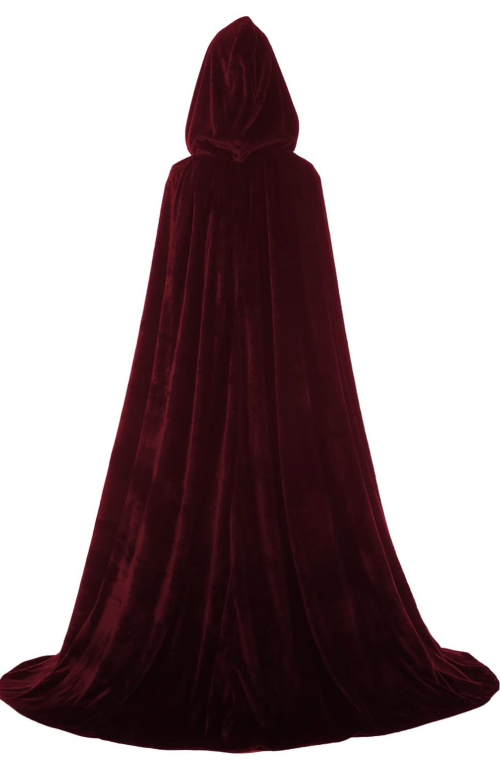 High Quality Velvet Renaissance Medieval Cloak Cape Lined with Satin