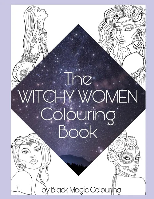 The Witchy Women Colouring Book - Paperback