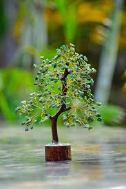 Green Aventurine Gemstone Tree