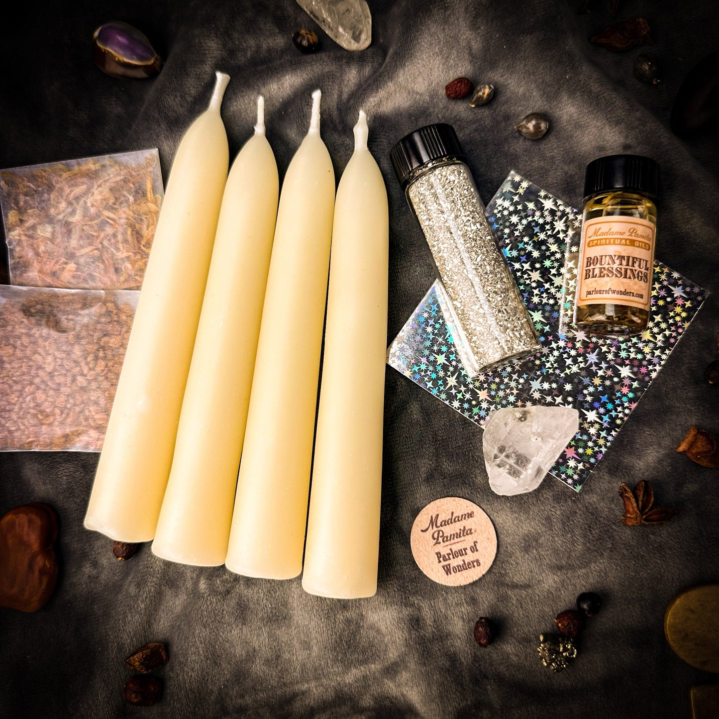 Miracles Candle Spell Booster Pack - Add Divine Blessings to Any Candle Spell Kit - Northern Magick Supplies