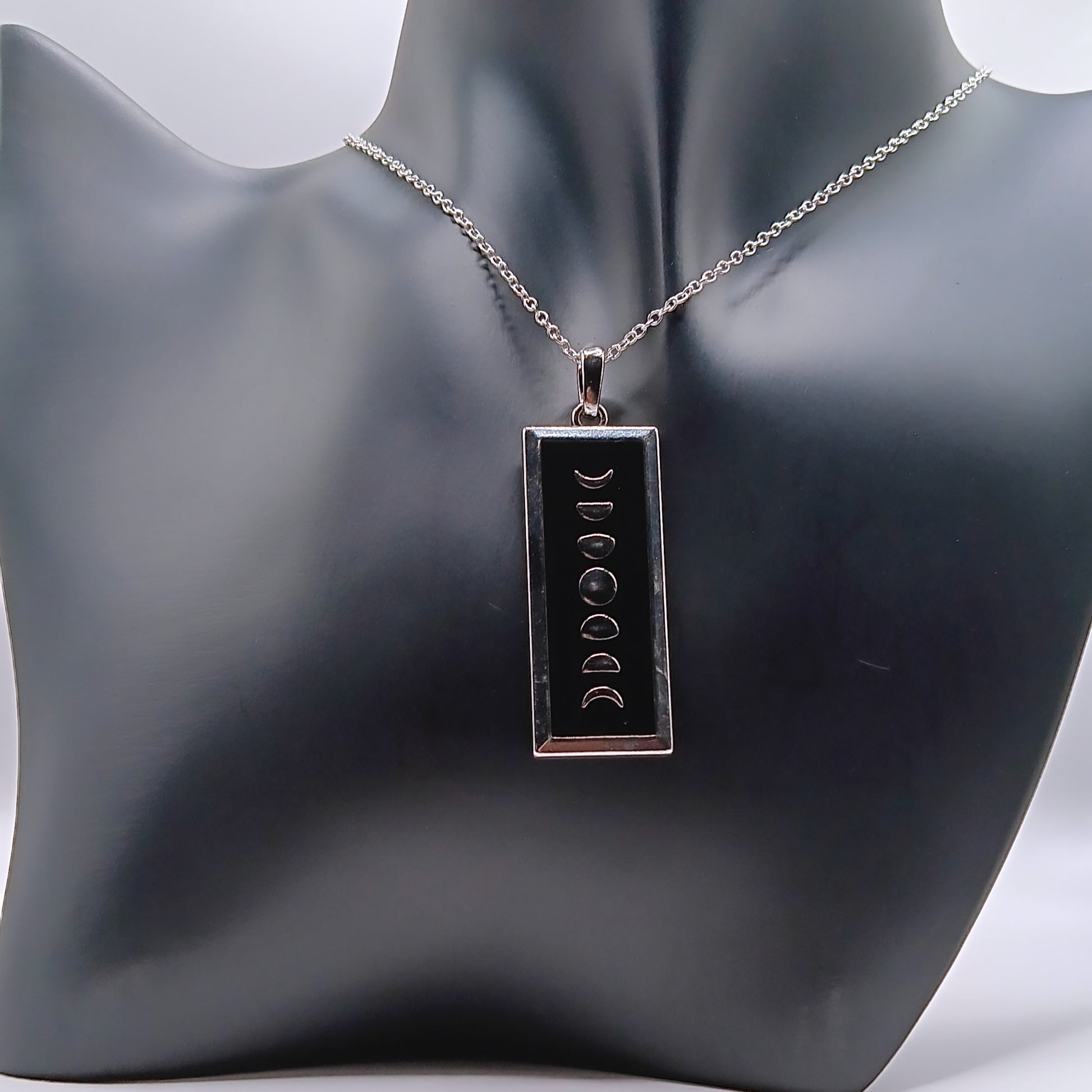 Illuminate Your Style with Our Moon Phase Pendant Necklace - Northern Magick Supplies