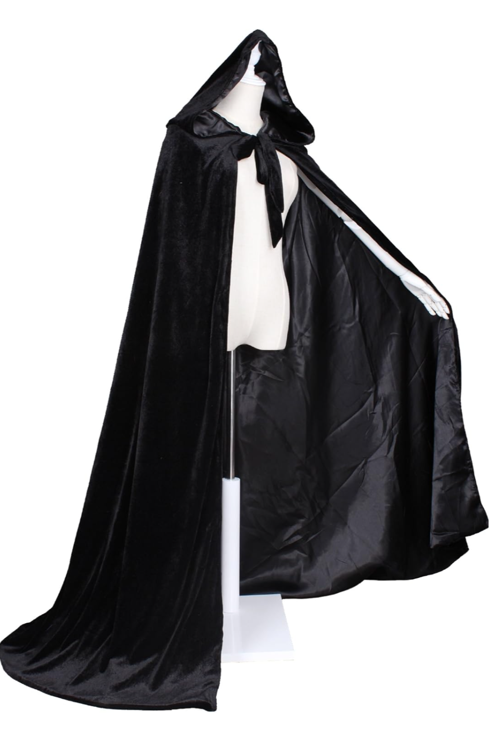 High Quality Velvet Renaissance Medieval Cloak Cape Lined with Satin