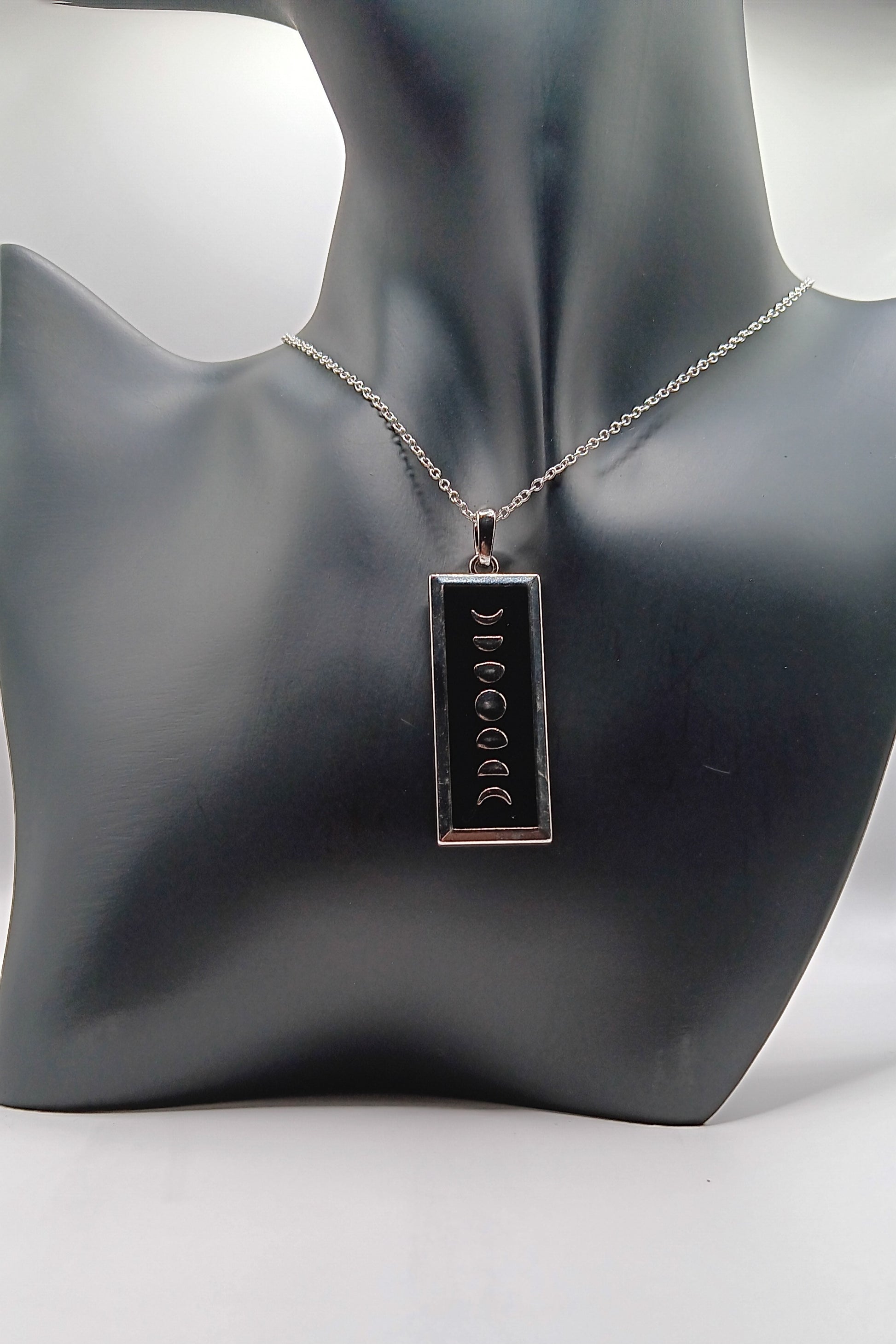 Illuminate Your Style with Our Moon Phase Pendant Necklace - Northern Magick Supplies