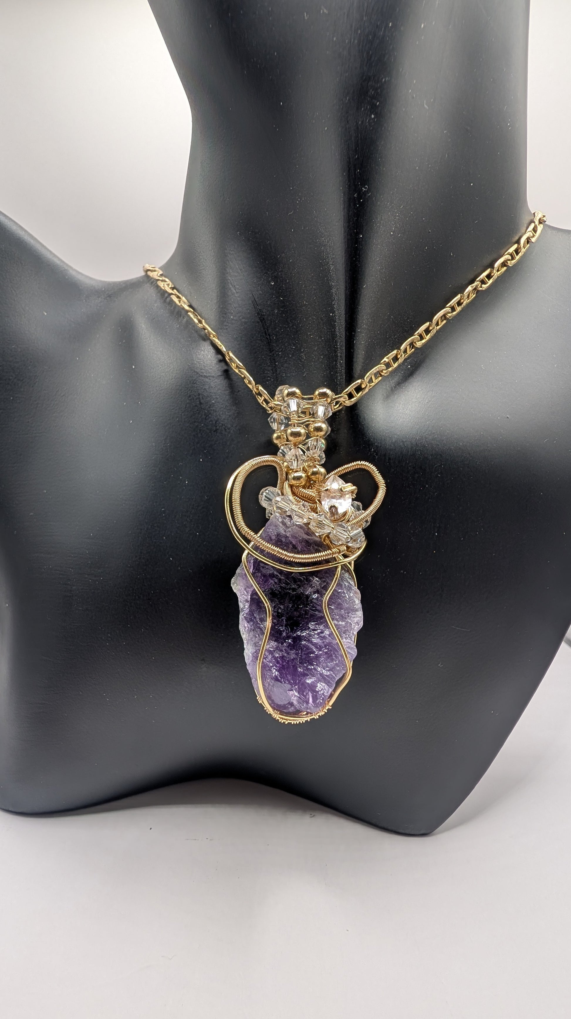 π Discover the Elegance of Our One-of-a-Kind Amethyst Pendant! π - Northern Magick Supplies