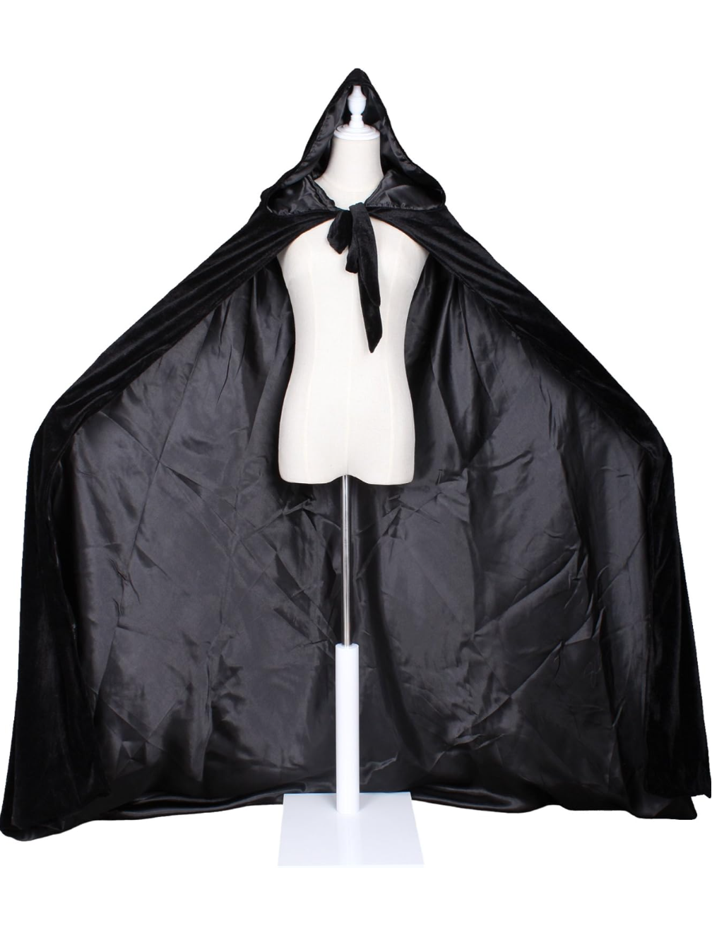 High Quality Velvet Renaissance Medieval Cloak Cape Lined with Satin