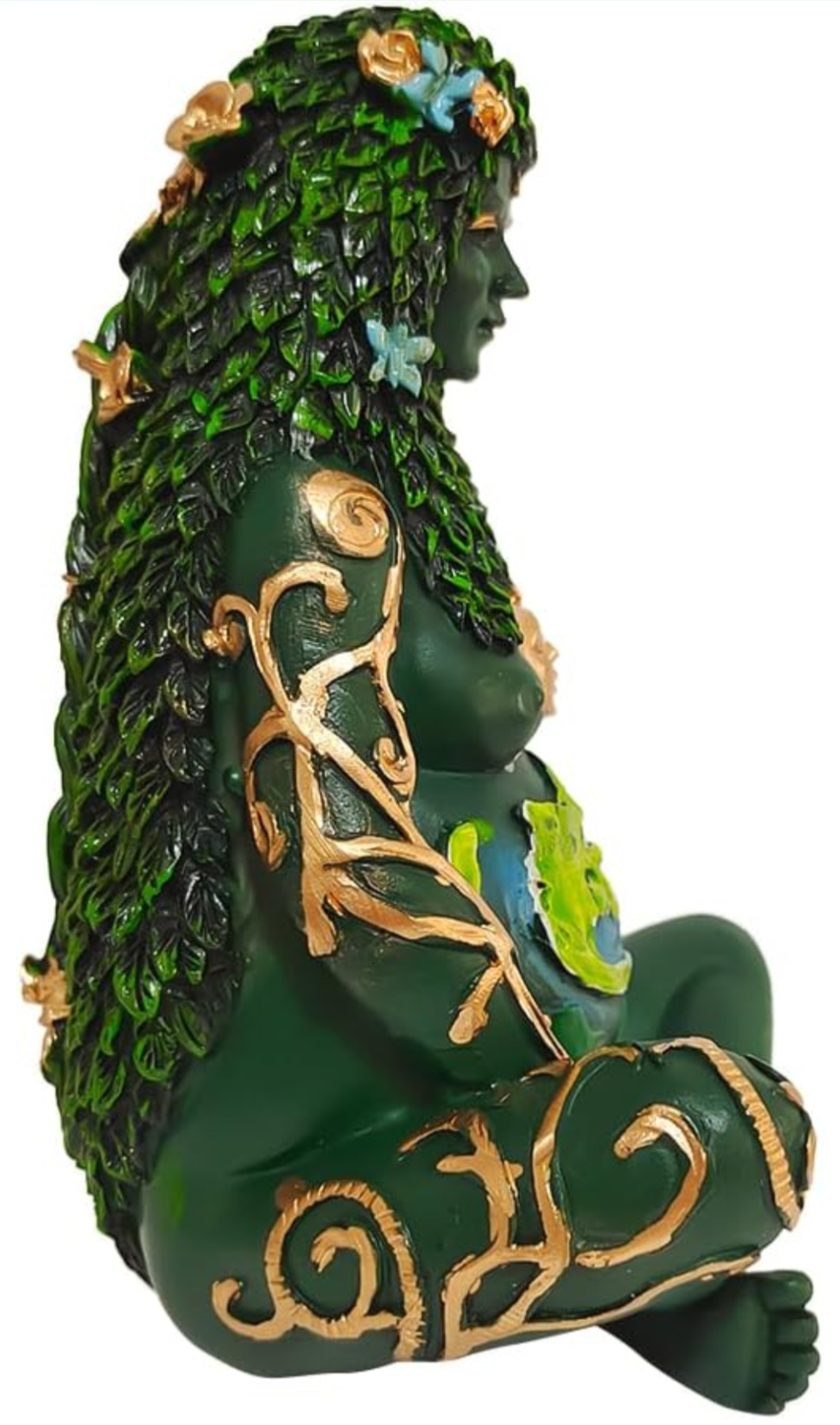 Beautiful Mother GAIA resin statue - Northern Magick Supplies