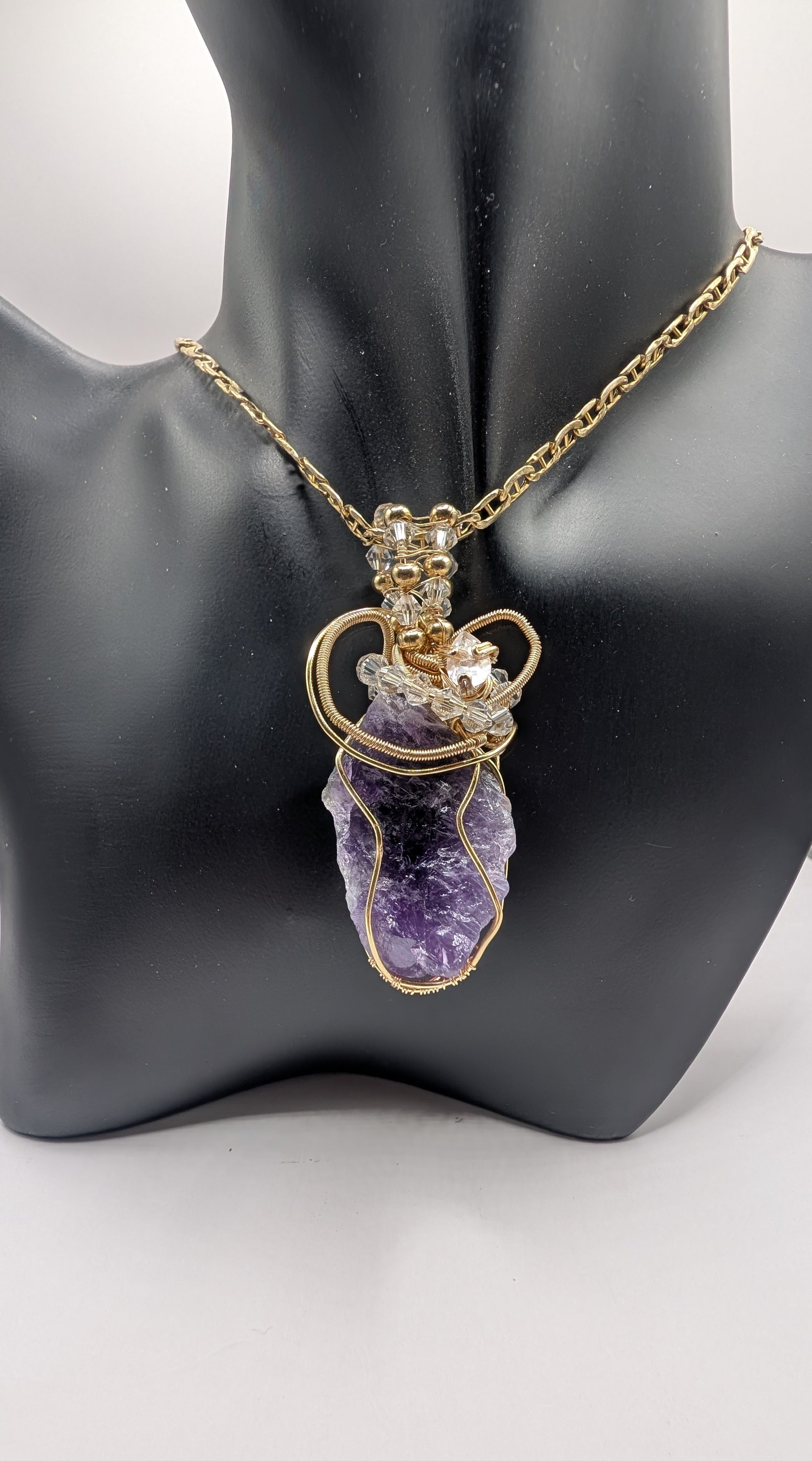 π Discover the Elegance of Our One-of-a-Kind Amethyst Pendant! π - Northern Magick Supplies