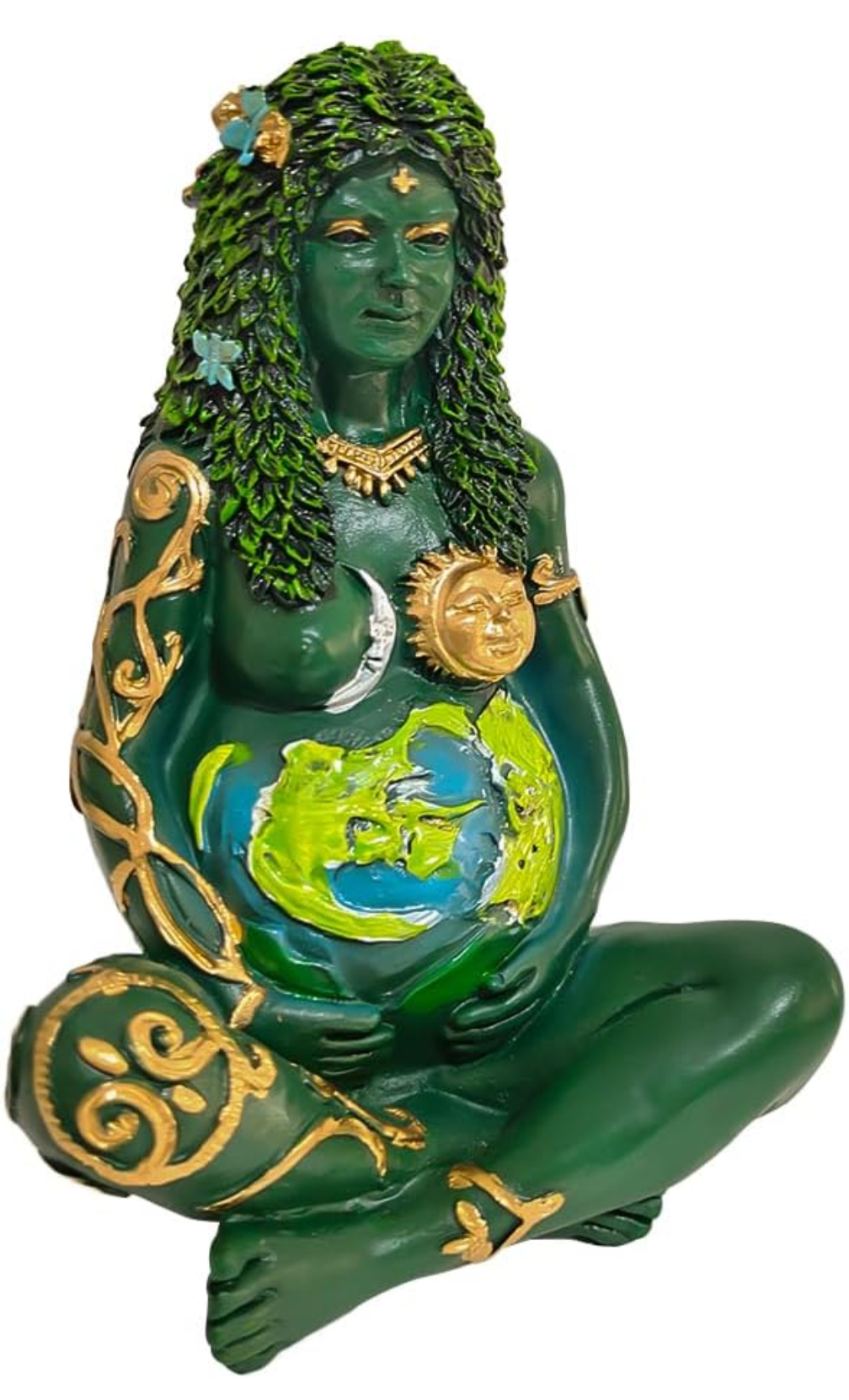 Beautiful Mother GAIA resin statue - Northern Magick Supplies