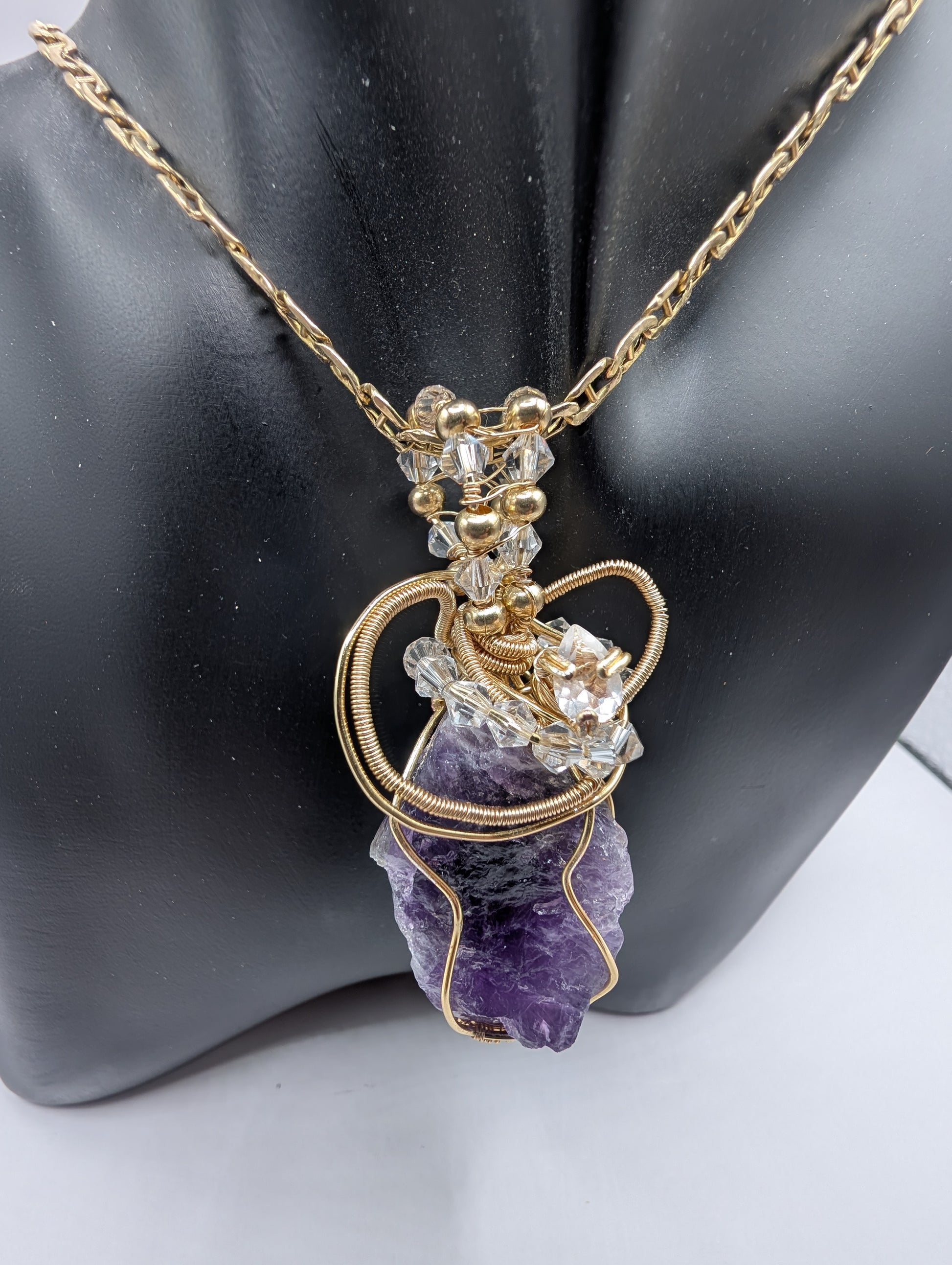 π Discover the Elegance of Our One-of-a-Kind Amethyst Pendant! π - Northern Magick Supplies