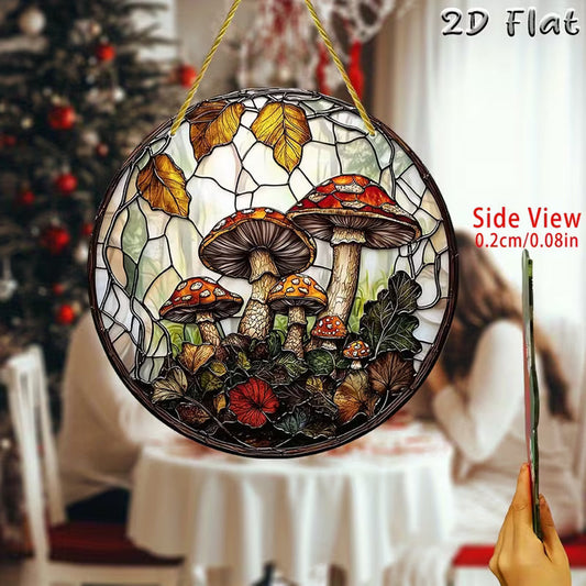 Mushroom - Suncatcher - Northern Magick Supplies