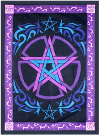 Celtic Pentagram - Tapestry