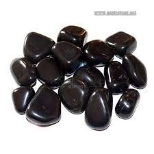 Agate Black - Tumbled