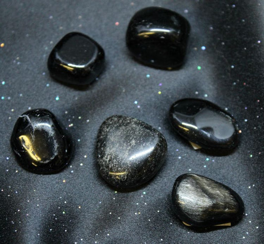 Obsidian Black - Tumbled - Northern Magick Supplies