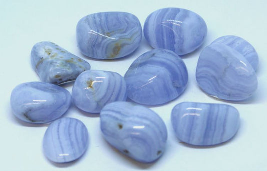Agate Blue Lace - Tumbled - Northern Magick Supplies