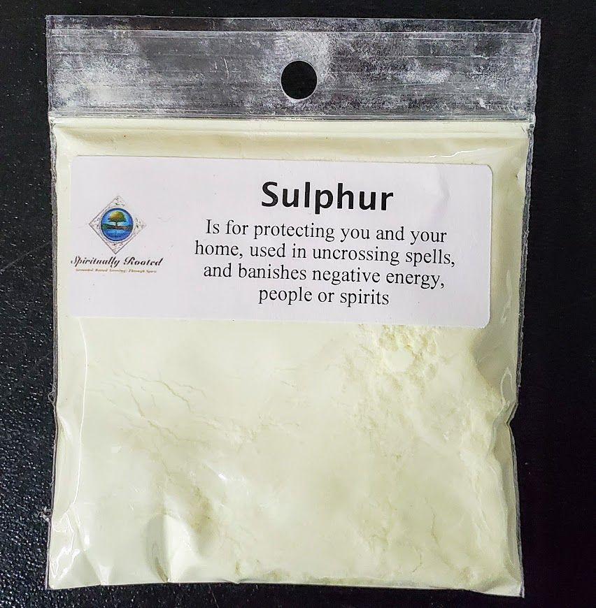 Sulphur Powder (Brimstone) - Northern Magick Supplies