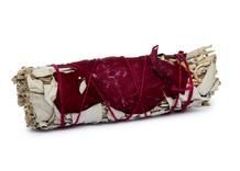 White Sage & Roses - Smudge (5") - Northern Magick Supplies