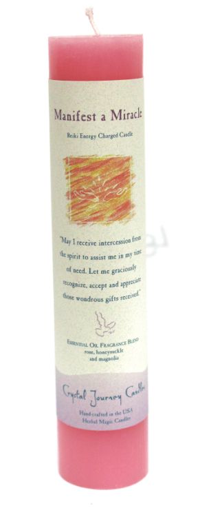 Manifest A Miracle - Reiki Pillar