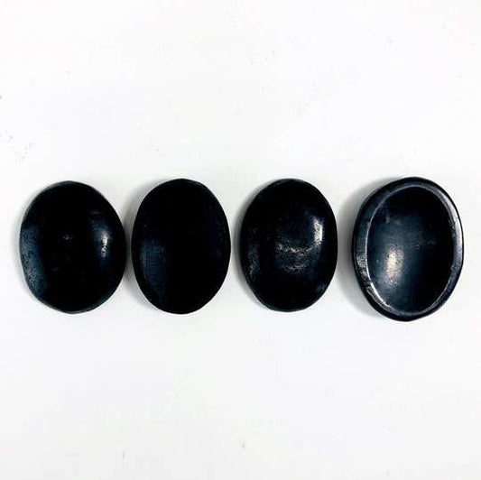 Black Tourmaline - Worry Stone - Northern Magick Supplies