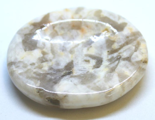 Peach Moonstone - Worry Stone