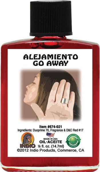 Go Away 1/2oz Oil