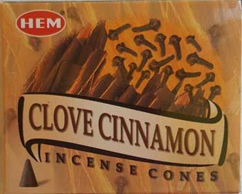 Clove Cinnamon HEM Cone - Northern Magick Supplies
