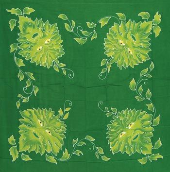 Green Man - Altar Cloth (36x36)