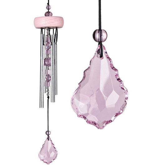 Gem Drop Wind Chime - Rose