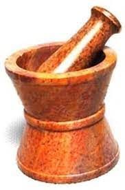 Old Style Pharmacy Type - Mortar & Pestle (3"H) - Northern Magick Supplies