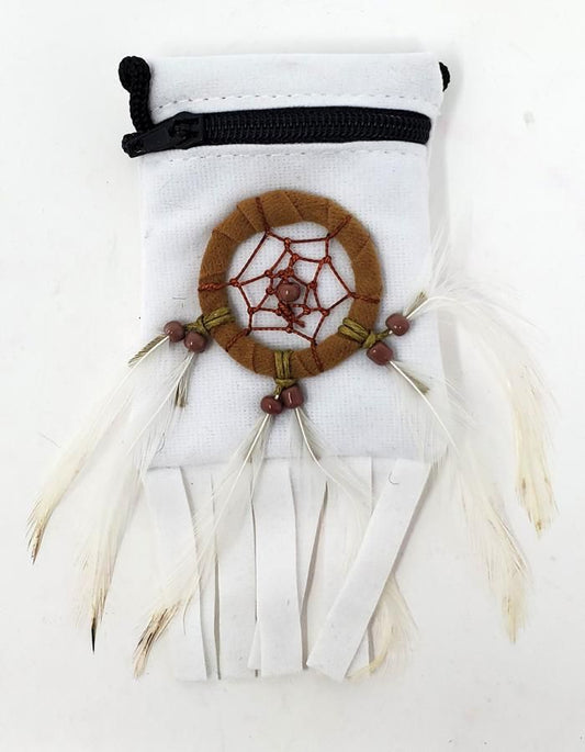 White - Dreamcatcher Bag - Northern Magick Supplies
