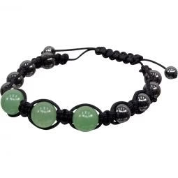 Adjustable Macrame Magnetic Hematite Bracelet - Northern Magick Supplies
