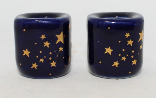 Cobalt Ceramic Starry - Chime Holder
