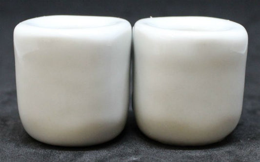 White Ceramic Chime Holder - Northern Magick Supplies