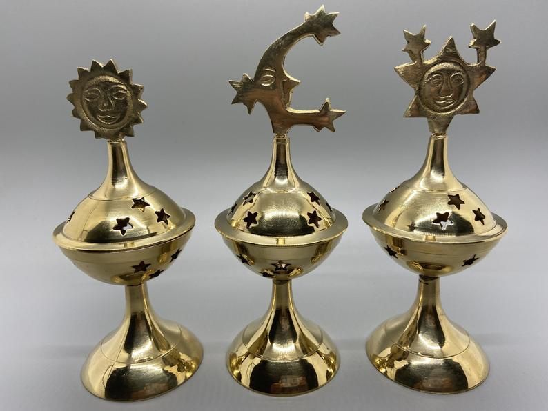 Brass Burner - Celestial (6")